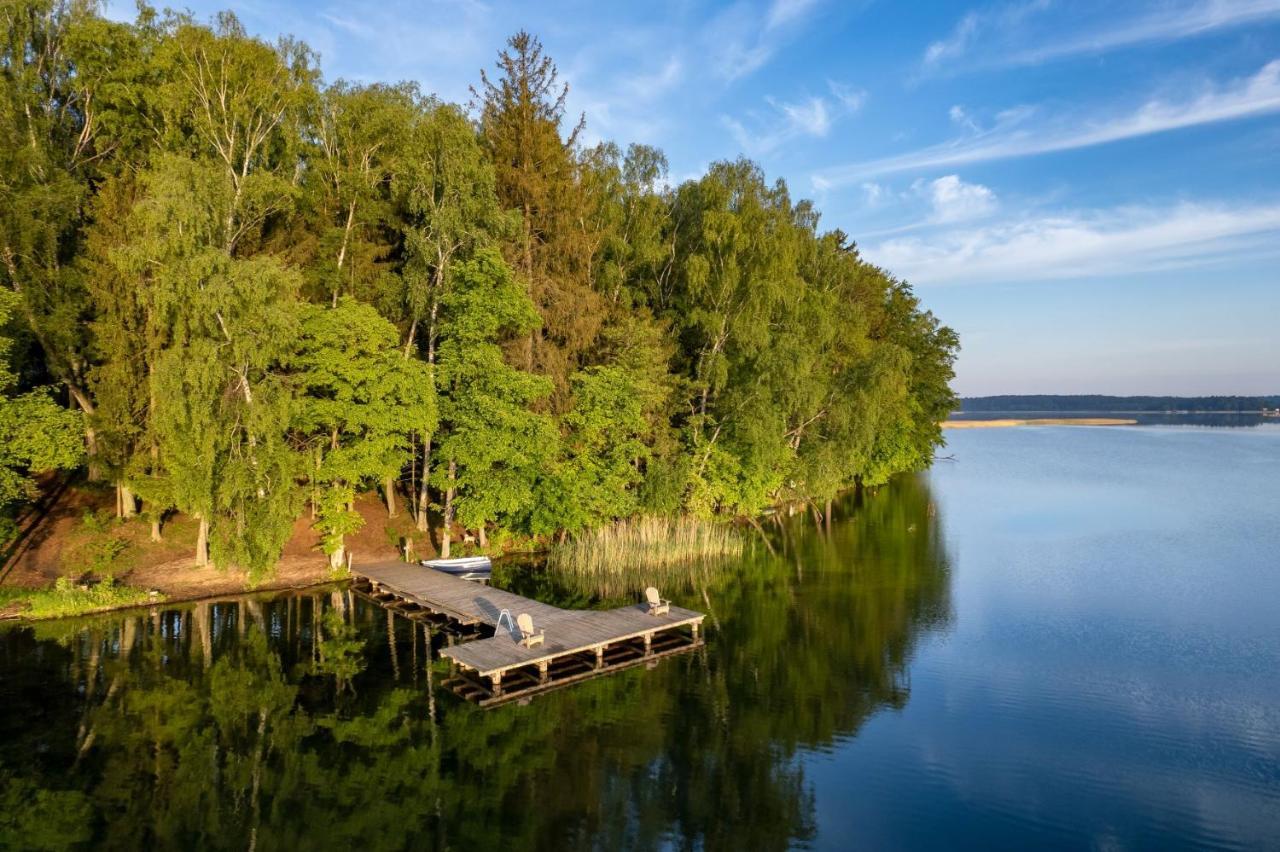 Mazursko - Komfortowe Domy 8 Osobowe Nad Jeziorem, Balia Lub Sauna Кретовины Экстерьер фото