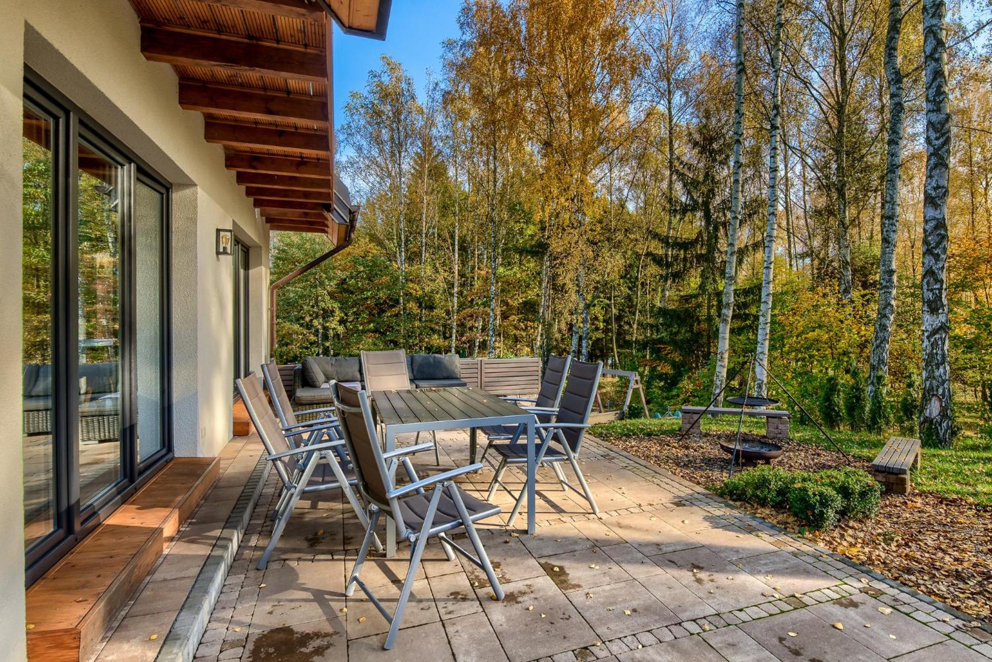 Mazursko - Komfortowe Domy 8 Osobowe Nad Jeziorem, Balia Lub Sauna Кретовины Экстерьер фото