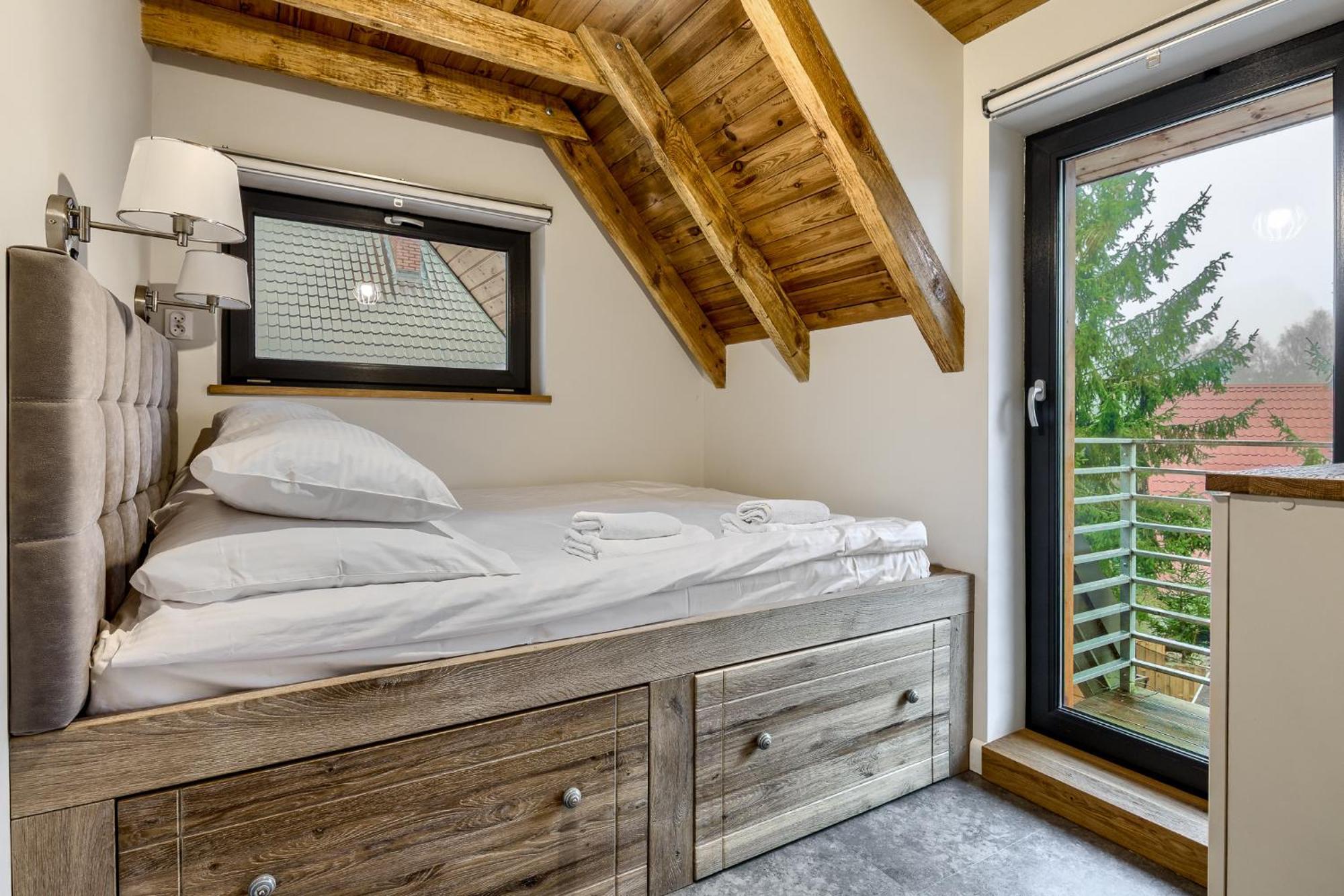 Mazursko - Komfortowe Domy 8 Osobowe Nad Jeziorem, Balia Lub Sauna Кретовины Экстерьер фото