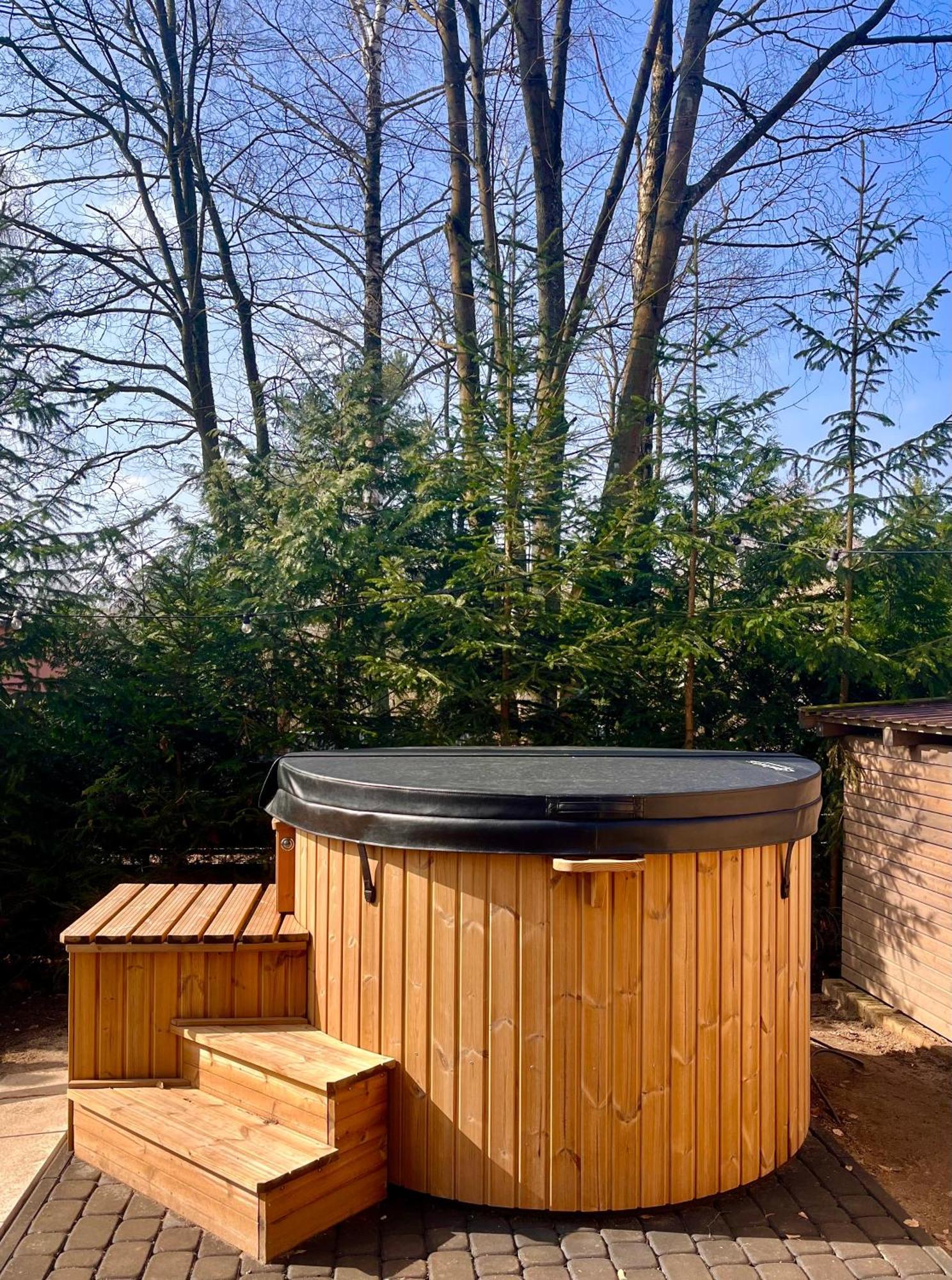 Mazursko - Komfortowe Domy 8 Osobowe Nad Jeziorem, Balia Lub Sauna Кретовины Экстерьер фото